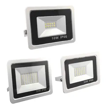 

10/36/64LED Flood Light 10W 30W 50W Floodlights IP66 Waterproof Spotlight