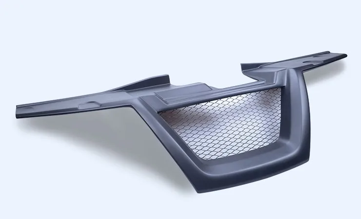Передняя Автомобильная решетка решетки для NISSAN JUKE 2011 углеродное волокно