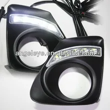 20011-2013 год Corolla светодиодный DRL светодиодный противотуманный дневной ходовой светильник V1