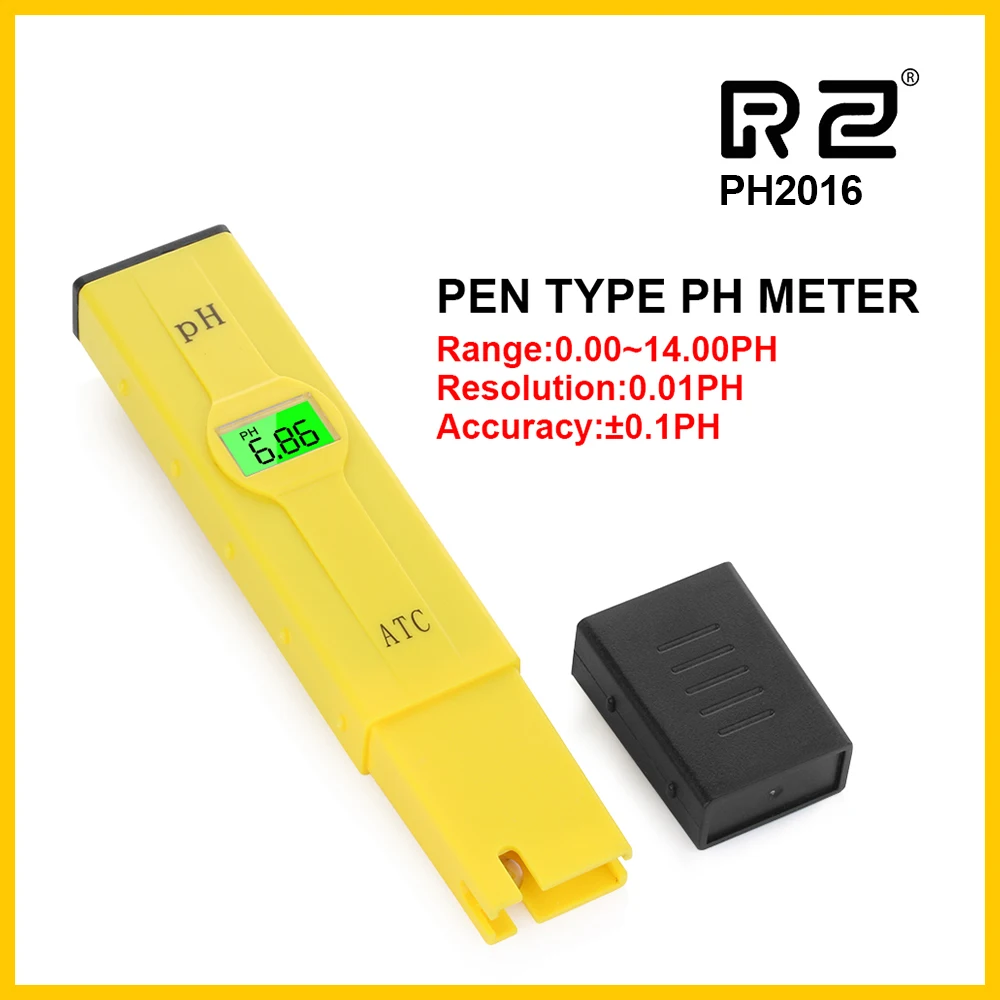 New Protable LCD Digital PH Meter Pen of Tester intrumentos de medidas garden hydroponics Wine Urine Aquarium Pool Water PH2016|PH Meters| - AliExpress