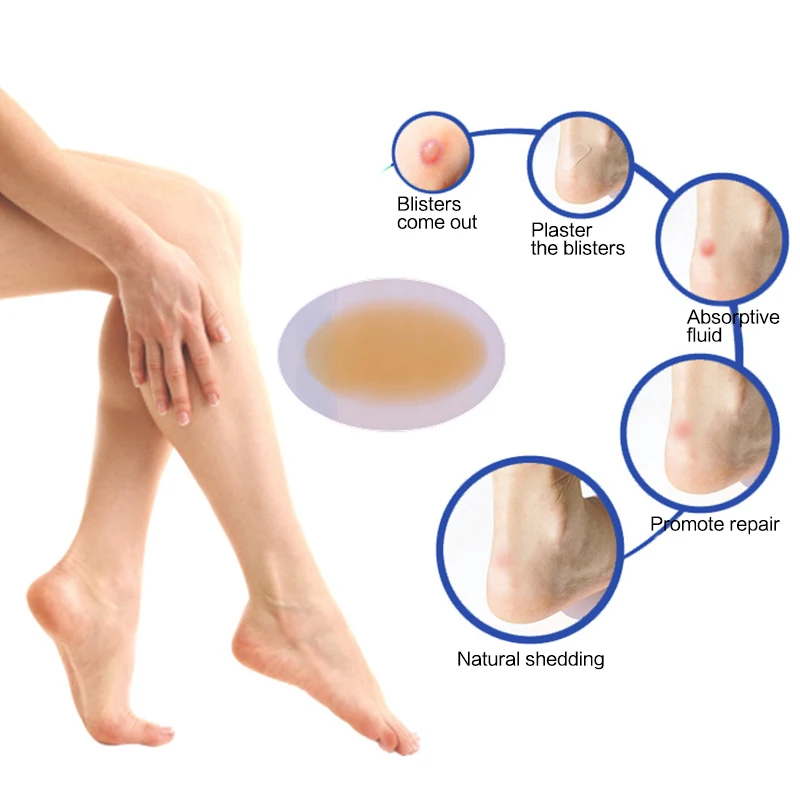 10 قطعة/الوحدة لاصق Hydrocolloid القدم التصحيح خلع الملابس نفطة التصحيح نفطة متوسطة يخفف نفطة Patchs المشي لمسافات طويلة في الهواء الطلق أدوات