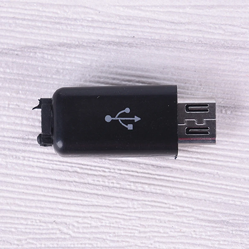 DIY аксессуары для ремонта микро интерфейсы USB штекер высококачественные разъемы комплект покрывает белый/черный 10 шт. Лидер продаж