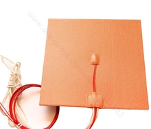 USA Import Material! 200X200mm,500W 220V/ 110V/ 24V, w/Thermistor,Flexible Silicone Heater Prusa i3 RepRap 3D Printer Heated bed USA Import Material! 200X200mm,500W 220V/ 110V/ 24V, w/Thermistor,Flexible Silicone Heater Prusa i3 RepRap 3D Printer Heated bed