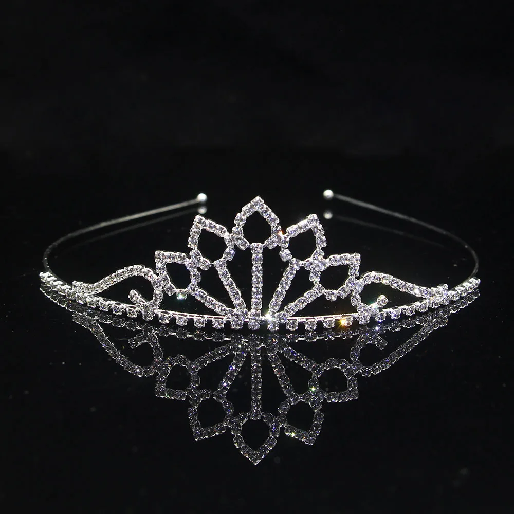 AINAMEISI Новая принцесса Диадемы и повязка в виде короны для девочек свадебная корона для выпускного вечера аксессуары для свадебной вечеринки модные украшения для волос - Окраска металла: 05