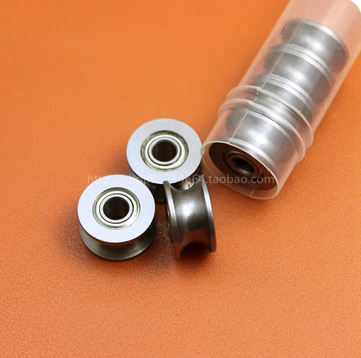 com ranhura em forma de u, 3x10x4mm, u623zz 623au 3x10x3mm, 3x4mm