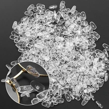 20 шт./упак. Новая мода Уход За Зрением Силиконовый Футляр для очков Солнцезащитные очки Носовые фиксирующие накладки на защелку носоупоров массаж забота о здоровье анти-инструменты скольжения