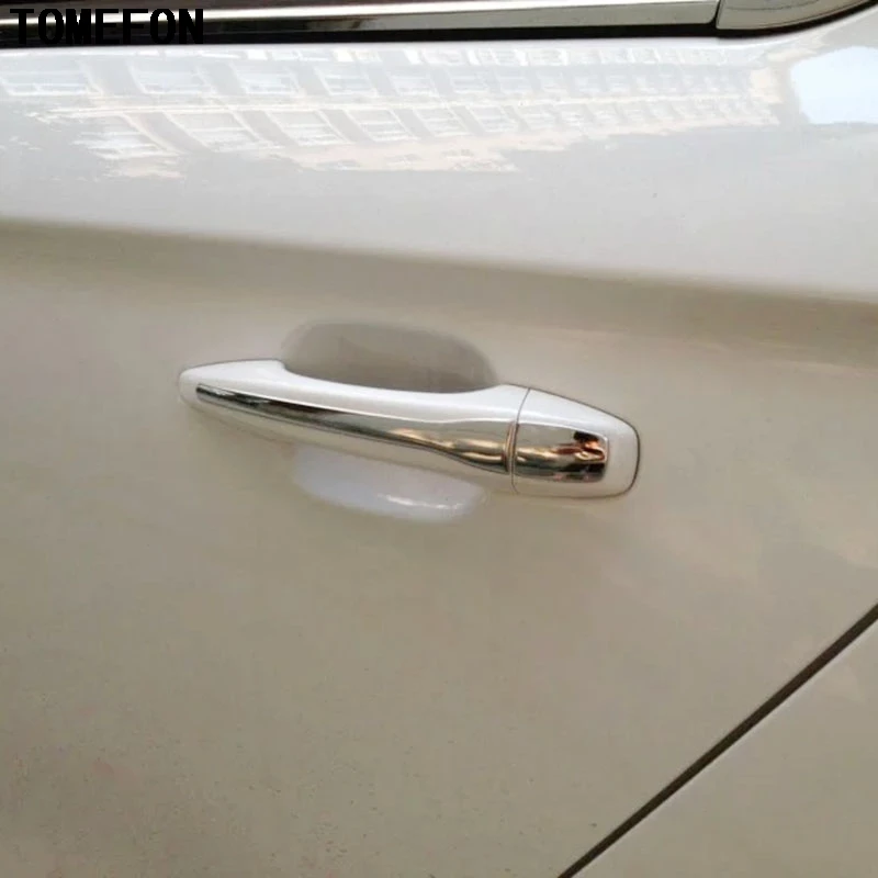 8 шт. хромированные накладки на дверные ручки для Peugeot 301 2008 3008 408 Citroen C-QUATRE C4L |