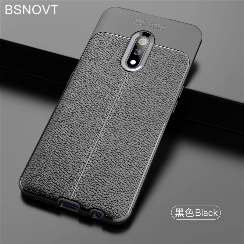 

For OPPO Realme X Case Soft Silicone PU Leather Anti-knock Bumper Cover For OPPO K3 Case For OPPO Realme X / K3 Funda BSNOVT