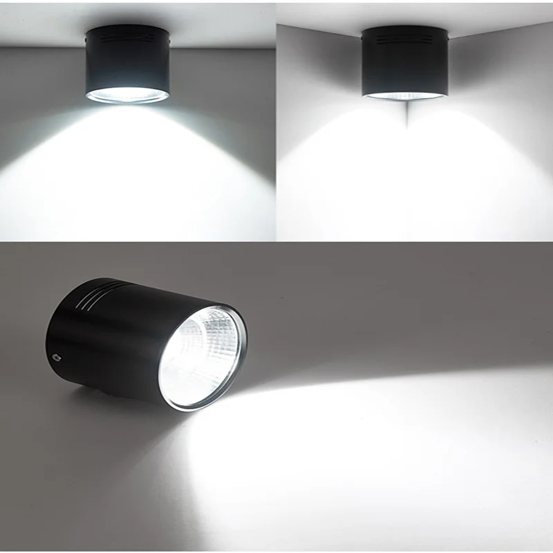 Superfície do Cilindro Luzes de Teto Lâmpadas de Parede 30 Novo Design Moderno Cob Led Downlights Pode Montar Casa Interior Dhl Livre 7 w - 10 20 11 Superfície Do Cilindro Pode montar Casa Interior