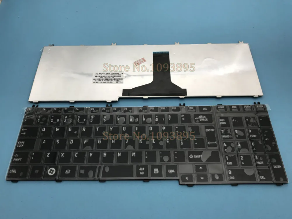 Португальская клавиатура для Toshiba Satellite C650 C655 C655D C660 L650 L655 L670 L675 L750 L755 португальская Клавиатура для ноутбука