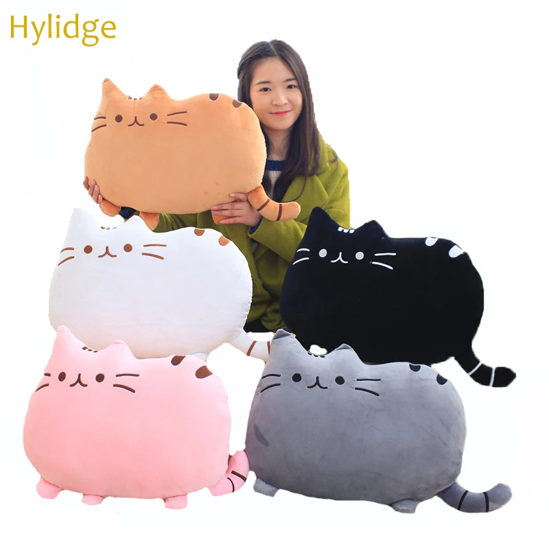 

Hylidge 40CM Big Face Cat Plush Toy for Baby Room Decor Cat Toy Girl Boy Sleeping Pillow Brithday Gifts Lazy Cat Plush Doll Toys