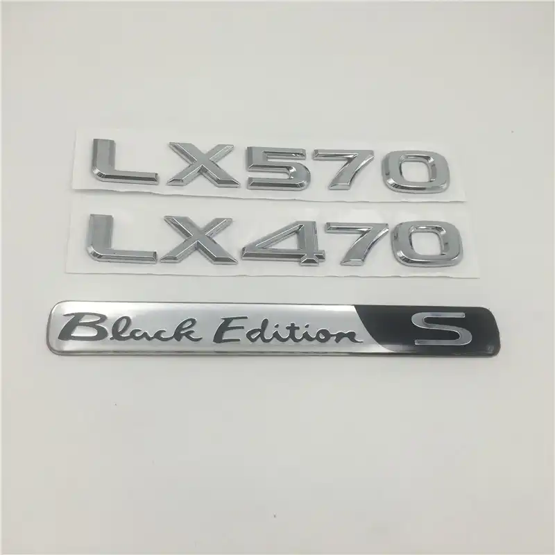車の 3d ステッカーのためのレクサス Lx470 Lx570 黒版のエンブレムリアバックテールスクリプト Lx 470 570 車のステッカー Aliexpress 車の 3d ステッカーのためのレクサス Lx470 Lx570 黒版のエンブレムリアバックテールスクリプト Lx 470 570 車のステッカー Aliexpress