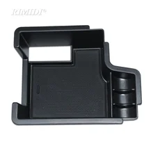 Автомобиль бардачок подлокотник коробка центральный вторичного хранения перчатки держатель телефона контейнер лоток Органайзер для Skoda Octavia A7