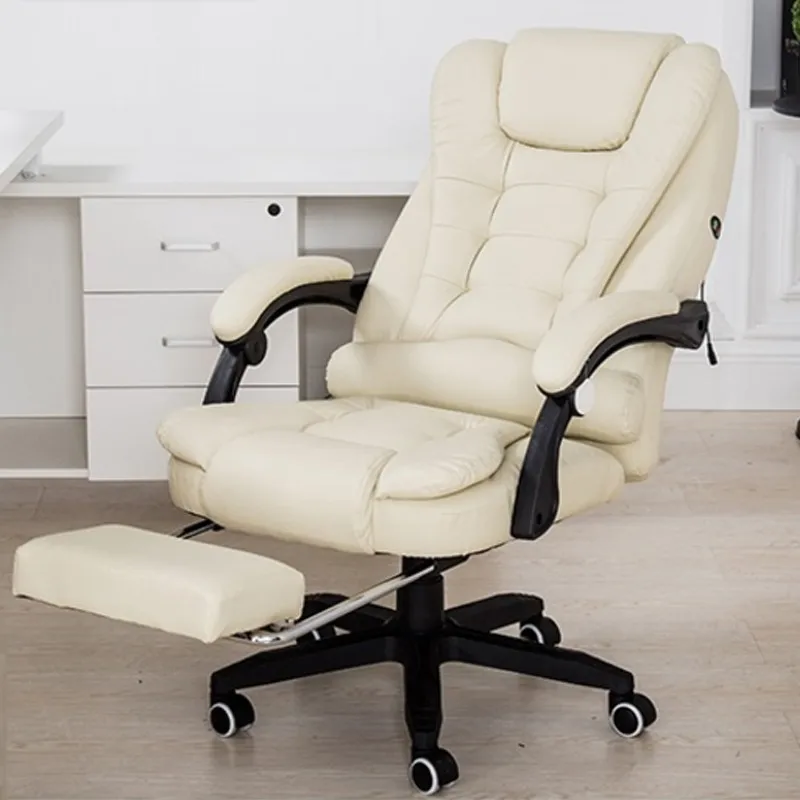 Oficina Boss Stoel Chaise Ordinateur Sedia Leather Silla Cadeira Gamer игровой массажный офисный эргономичный