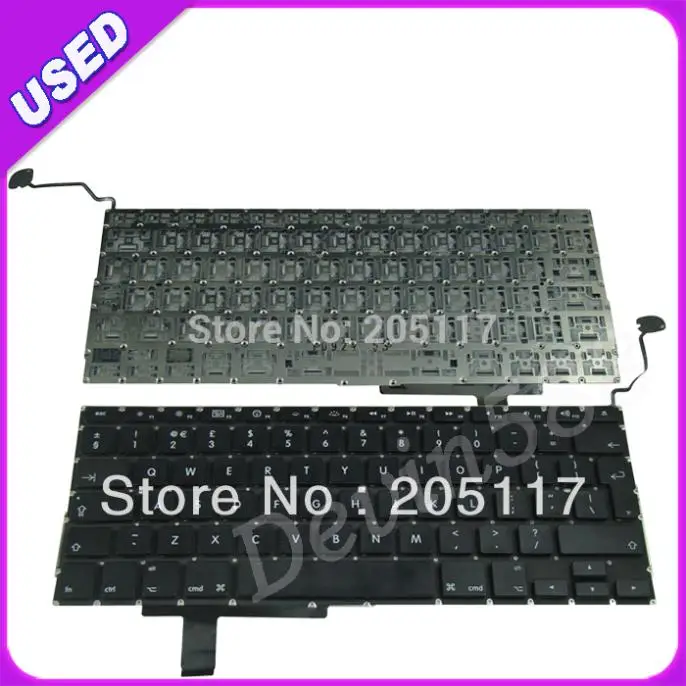 

FOR Macbook pro 17''A1297 LAPTOP UK KEYBOARD