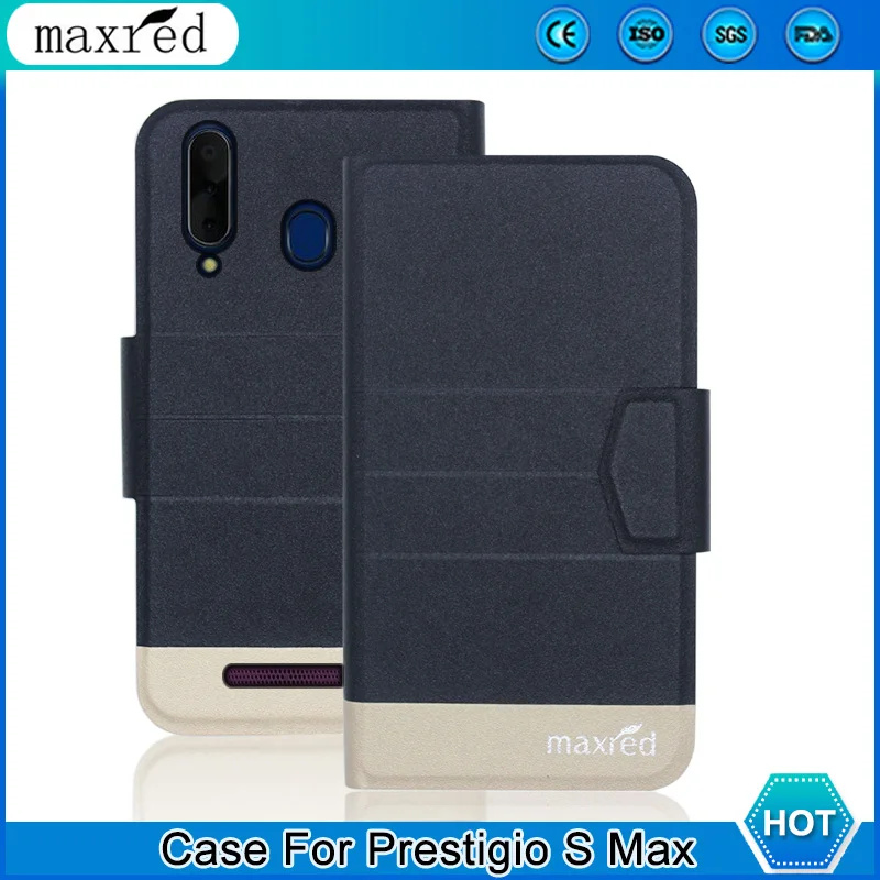 

5 Colors! Prestigio S Max Case 2019 High Quality Flip Ultra-thin Luxury Leather Protective Case For Prestigio S Max Cover Phone