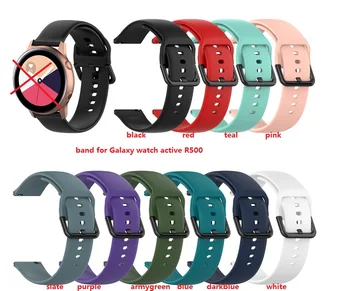 

50pcs.silicone replace strap band for Ga.laxy watch active R500
