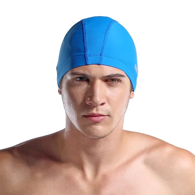 DESMIIT Brand Mens Swimming Caps Men Swim Cap Spandex Beach Surfing