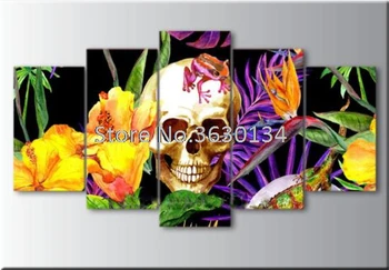 

DIY Diamond Painting Cross Stitch Kit Full Diamond Embroidery 5D Square Diamond Mosaic Home Decor Frogs and skull 5pcs