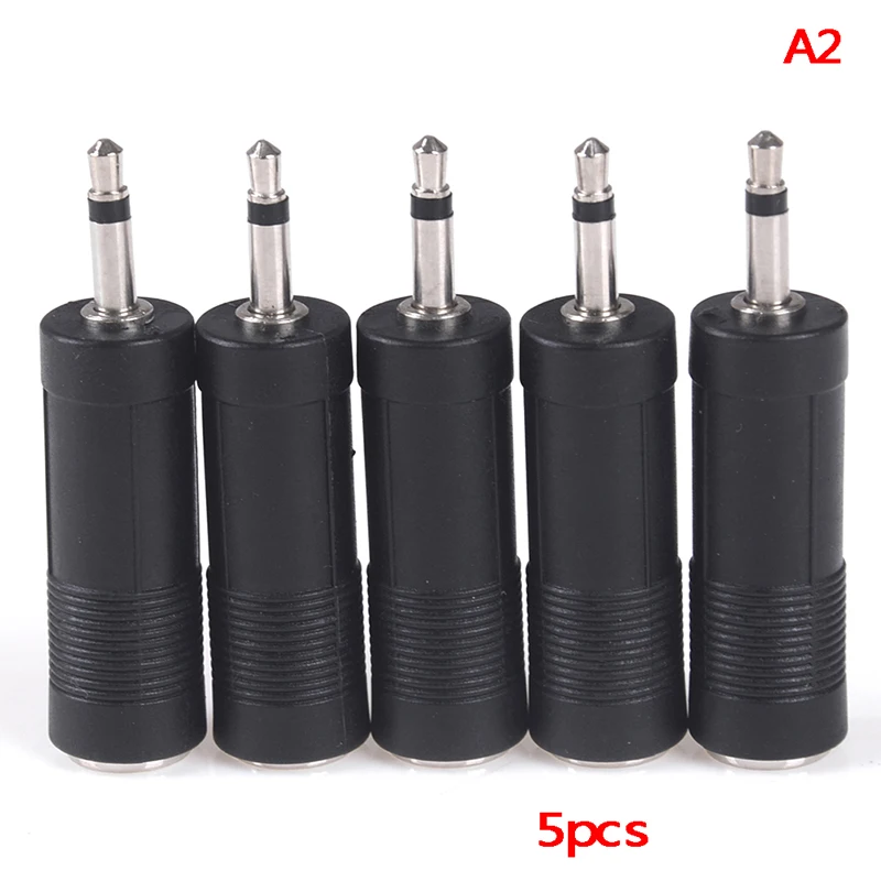 3,5 мм папа до 6,5 мм мама адаптер 3,5 штекер до 6,5 Джек стерео аудио адаптер для микрофона наушников AUX кабель конвертер - Цвет: A2
