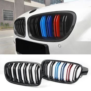 

Car Front Grille M Color Kidney Grills For BMW 3 Series F30 328i 335i 2012 2013 2014 2015 2016 2017 2018 ABS Plastic 2Pcs