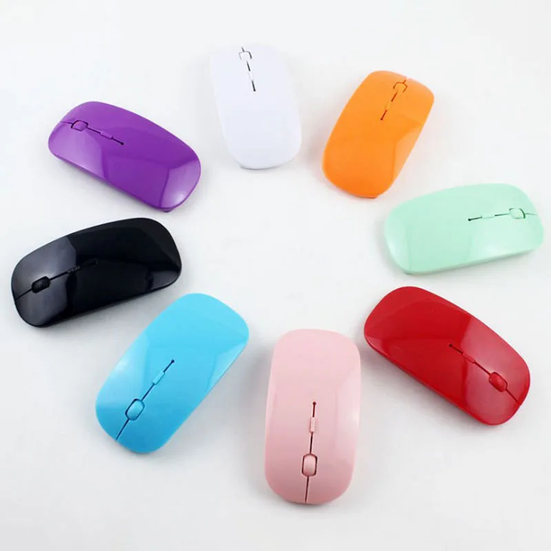Wireless Mouse Smooth 1200DPI Battery Powered Universal Office Mouses for PC Notebook High Quality Dropshipping | Компьютеры и офис