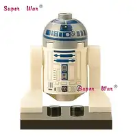 50pcs superhero R2D2 Robot building blocks action bricks friends for girl boy house games kids children toys