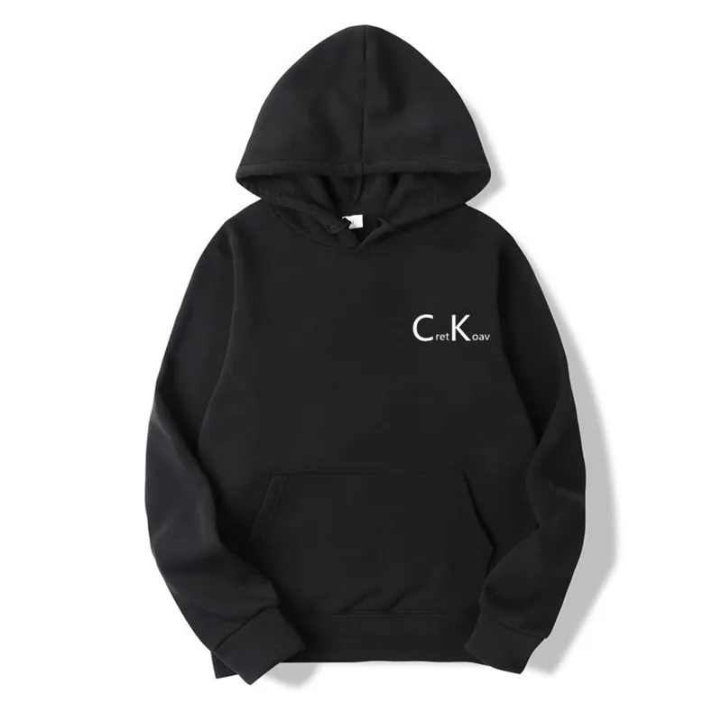 

Harajuku Streetwear Trend Men's Sweatshirt 2019 Hip Hop CretKoav Letters Fashion Print Mens Personality Casual Hoodies OFF White