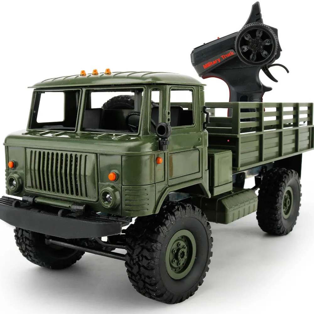  WPL B-24 1:16 2.4G RTR RC Military Truck RC Off Road Vehicle RC Crawler Car on the Remote Control K
