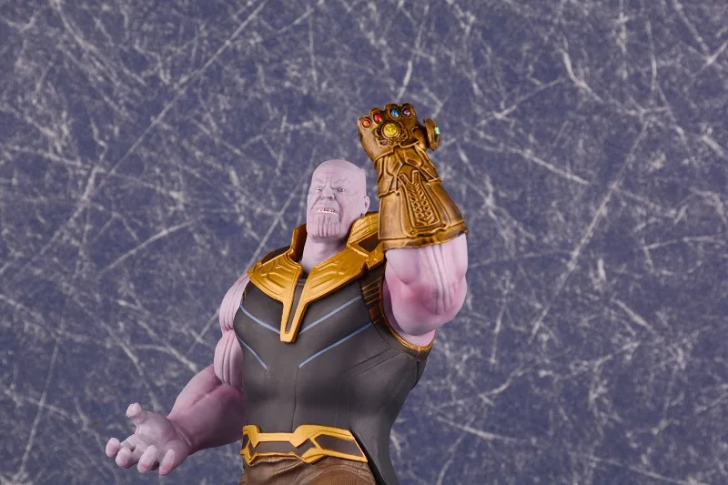 Marvel Comics Thanos ARTFX Человек-паук герой серии Marvel Мстители 3 Бесконечная война фигурка игрушка ПВХ модель игрушки для детей Подарки