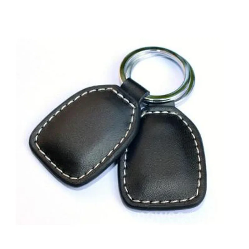 

5PCS 125KHZ Rewritable with T5567/T5577/T5557/EM4305/5200 Chip /UID dual RFID Promixity Leather ID Token Key Ring For