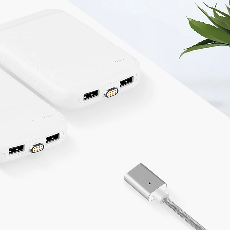 Thbelieve USB Type C Magnetic Adapter With 1M Nylon Braid Cable USB C Magnetic Adapters For Huawei USBC Adaptateur Drop Shipping (1)