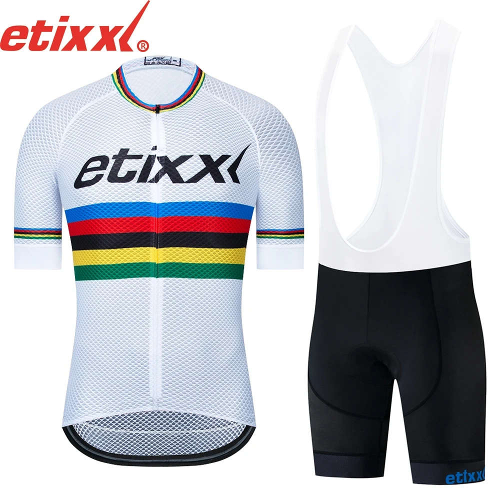 

2019 team Pro Team Cycling Clothing /Road Bike Wear Racing Clothes Quick Dry Men's Cycling Jersey Set Ropa Ciclismo Maillot
