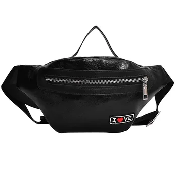 

Vintage Neutral Sport Leather Hand Bag Messenger Cross body Bag Chest Bags waist pack Sequin leisure travel Versatile #6