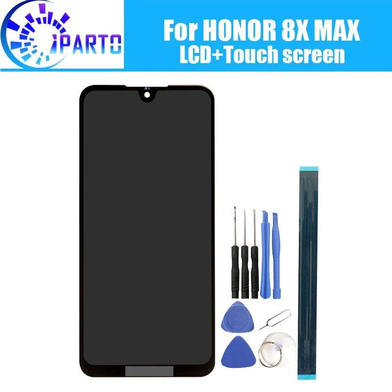 

7.12 inch for Honor 8X MAX LCD Display+Touch Screen 100% Original Tested LCD Digitizer Glass Panel Replacement For Honor 8X MAX