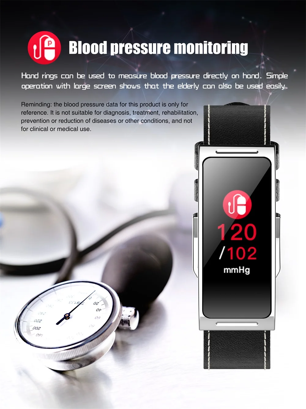696 ZY58 умный Браслет цветной экран умный Браслет монитор сердечного ритма кровяное давление Meassure Шагомер Смарт-браслет для IOS