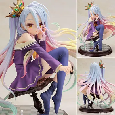 

Anime NO GAME NO LIFE Shiro 1/7 Scale Complete Figure Collectible Model Toy 15CM SGFG215