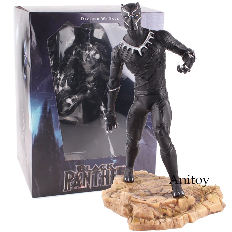 

Civil War Black Panther Action Figure United We Stand Divided We Fall PVC Figure Collectible Model Toy 29cm KT4786