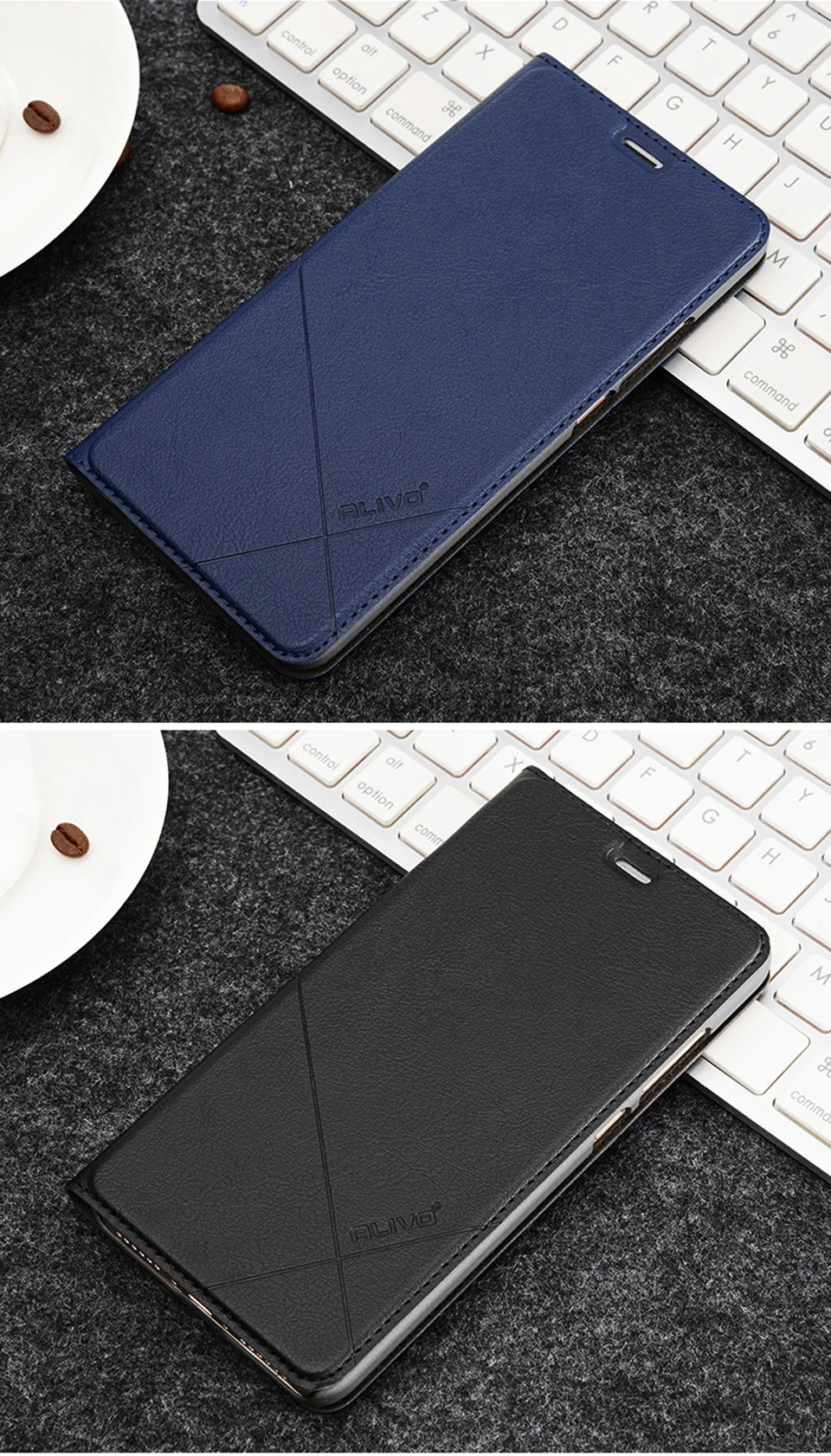 Alivo телефонные чехлы для Xiaomi Redmi Note 4 кожаный чехол Роскошный pu кожаный чехол со стандартным 5," Redmi Note4 откидная крышка