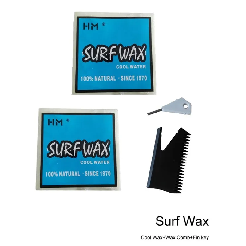 

Surfboard 2 pcs Cool/Cold /Wax Warm/Tropical Water Wax/Base Wax Surfing SUP