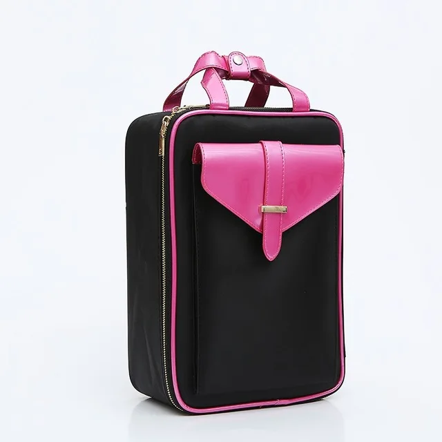 DINIWELL Cosmetic Bag Travel Organizer Professional Makeup Artist Box Large-capacity Portable Storage For Brushes Tools Case | Дом и сад