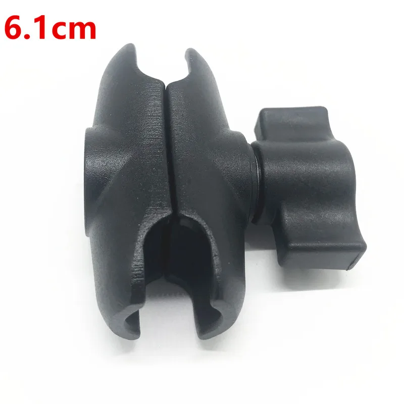 

6.1cm Double Socket Arm for 1 inch Ball Bases Compatible for RAM Mounts for Gopro Action Camera, for Garmin GPS, Smartphone