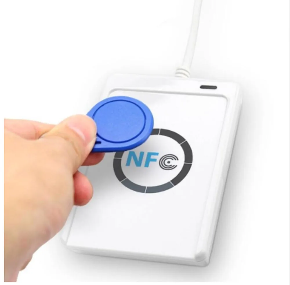 NFC ACR122U RFID считыватель смарт-карт Писатель Копир Дубликатор записываемый клон программное обеспечение USB для ISO14443 протокол S50