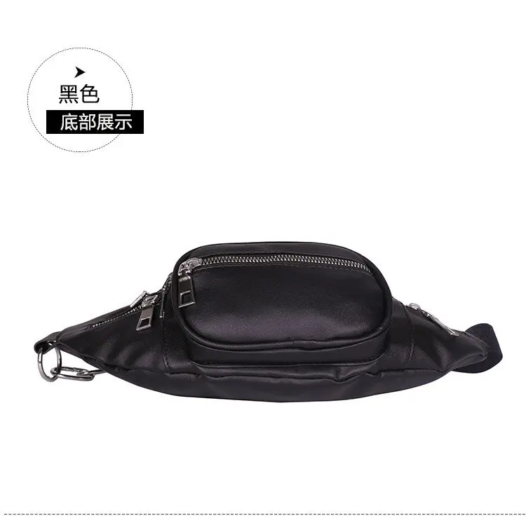 Oeak New Women Waist Bag Multifunction Women Waist Fashion Leather Phone Bags Small Belt Bag Cool Packs Women