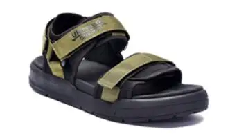 Xiaomi ULEEMARK/мужские повседневные модные спортивные сандалии; крутая удобная обувь на плоской подошве; мужские летние пляжные сандалии - Цвет: green  41
