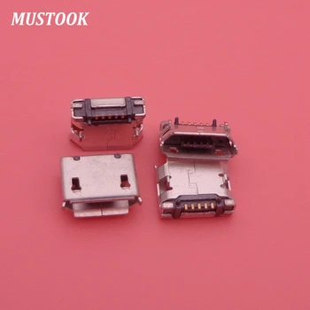 

100pcs/lot MICRO USB charging port connector jack charger socket for mobile phone tablet 5pin for HTC Huawei Lenovo ZTE etc