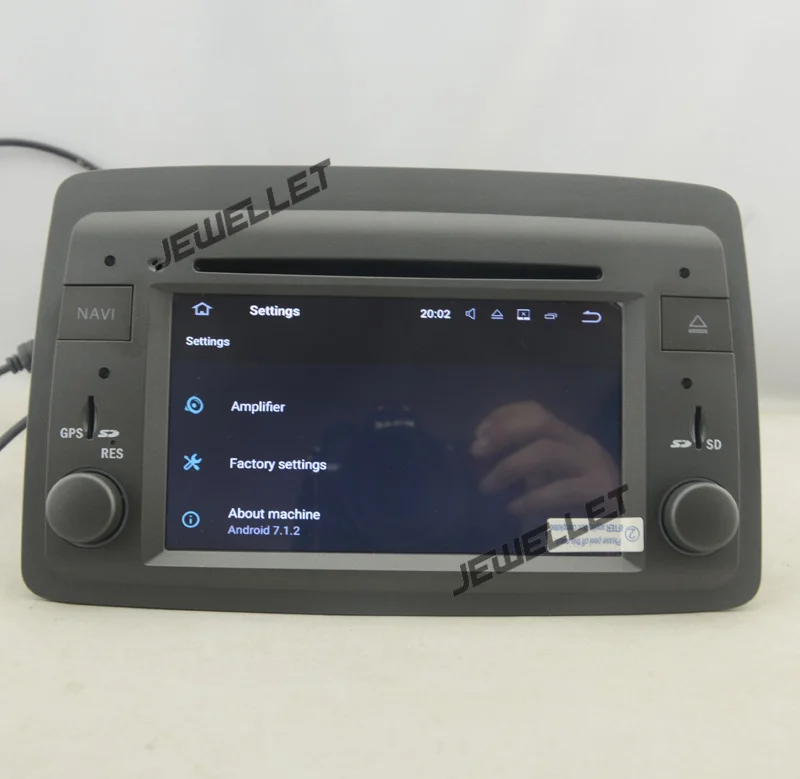 Восьмиядерный IPS экран Android 9 0 Автомобильный GPS Радио навигатор для Fiat Panda 2003 2011 с
