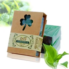 100 г Натуральное эфирное масло чайного дерева мыло ручной работы лечение от прыщей, отбеливание мыло Рассеивающее морщины мыло для ванны Холодный процесс, мыло