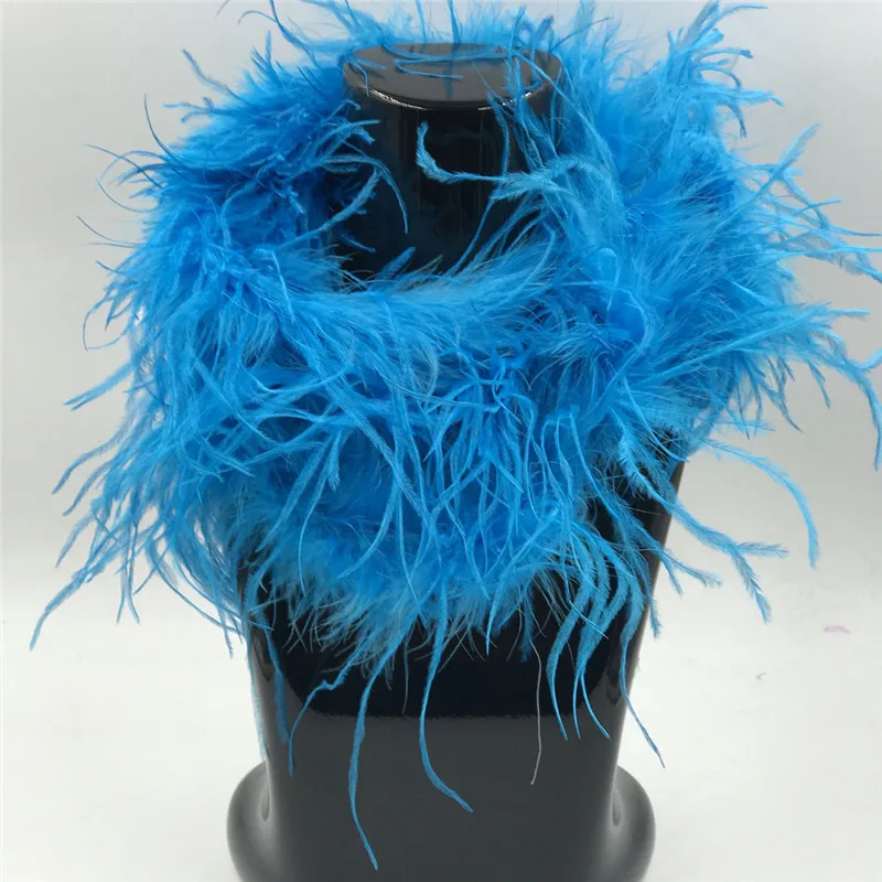 Blue Feather boa,MarabouOstrich feather boas, Feather wedding