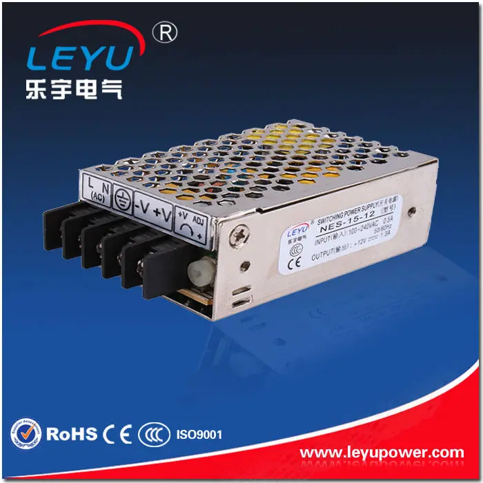 

Low price NES-15-5 15w single output supply 5 volt dc power supply